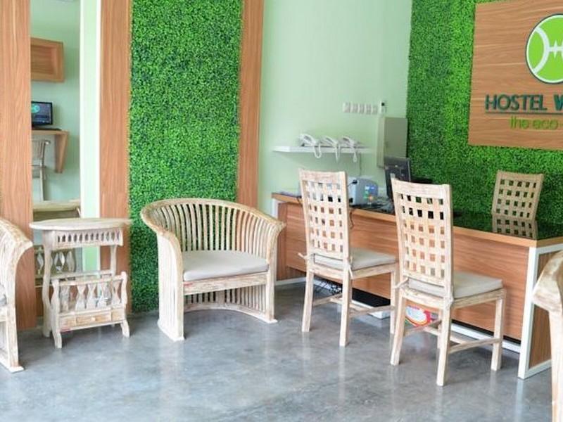 The Eco-Living Hostel Denpasa Buitenkant foto