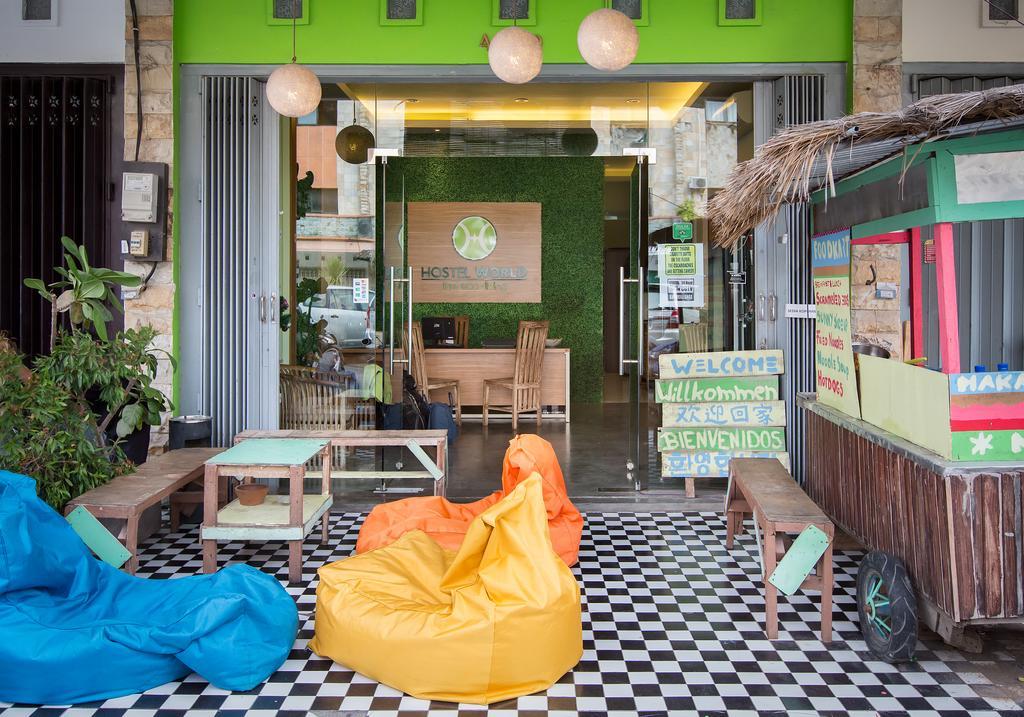 The Eco-Living Hostel Denpasa Buitenkant foto